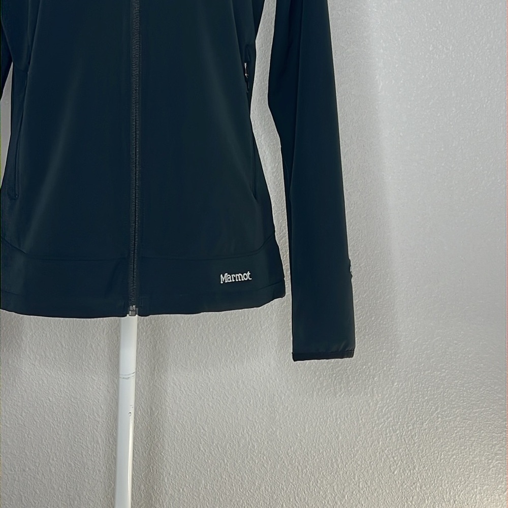 MARMOT LADIES' Tempo Jacket In Black W/ PAR Logo Size Medium - Picture 7 of 14